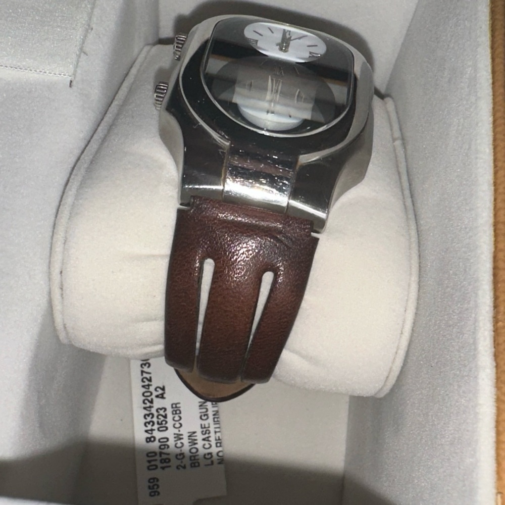 Philip Stein Signature Large Case Mens Watch 2-G-CW-CCBR (2010s) - Picture 5 of 16